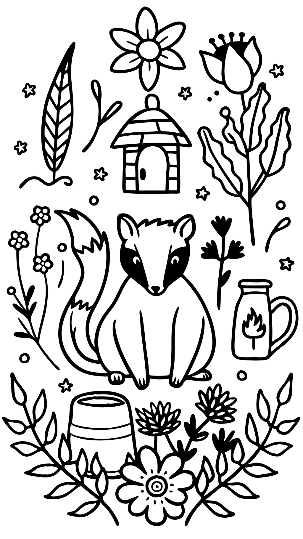 hufflepuff coloring pages